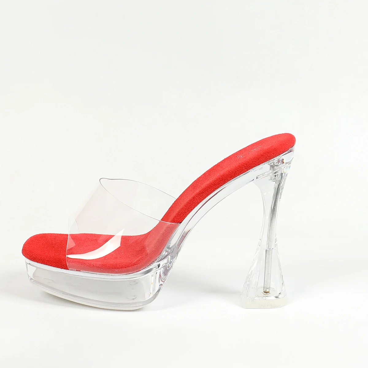 12CM Heel 2CM Platform Slippers Women's All Transparent Crystal Shoes Summer Ladies Slides Sandals Clear Square Toe High Heels 75 Sdd096f16cd8049288c2ccc2ceb460a0aL