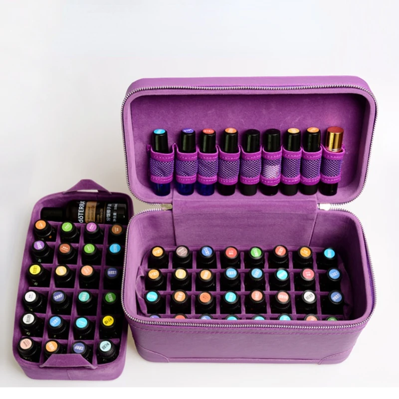 66 Slots Essential Oil Storage Case Carrying Oil Organizer Holder for DoTERRA for 15ml 10ml Botlle Travel Organizer Suitcase
66 Slots Essential Oil Storage Case Carrying Oil Organizer Holder for DoTERRA for 15ml 10ml Botlle Travel Organizer Suitcase