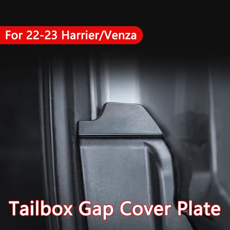 

Car Trunk Door Gap Cover Trims ABS Anti-blocking Tailgate Screw Crack Slit Dust-proof For Toyota Harrier Venza 22-23 Accessories