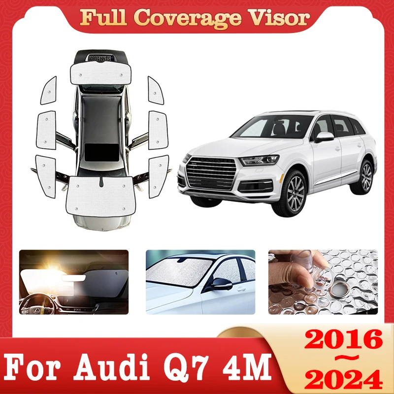 Anti-UV Car Window Shading For Audi Q7 4M 2016 2017 2018 2019 2020 2021 2022 2023 2024 Windshields Side Window Visor Accessories
Anti-UV Car Window Shading For Audi Q7 4M 2016 2017 2018 2019 2020 2021 2022 2023 2024 Windshields Side Window Visor Accessories