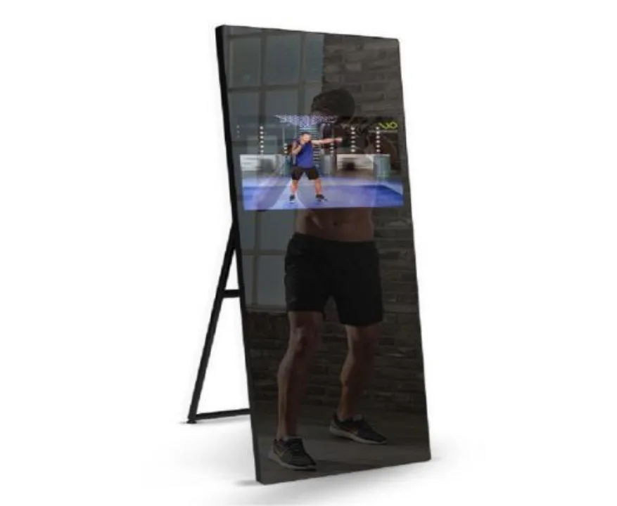 Factory direct 3D camera smart workout mirror home gym digital exercise fitness room mirrors
Factory direct 3D camera smart workout mirror home gym digital exercise fitness room mirrors
