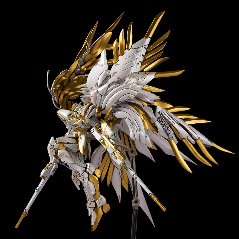 Модель RG 1/144 BANDAI WING ZERO Golden White с специальным покрытием, мобильный костюм, детские игрушки, Сборная модель
Модель RG 1/144 BANDAI WING ZERO Golden White с специальным покрытием, мобильный костюм, детские игрушки, Сборная модель