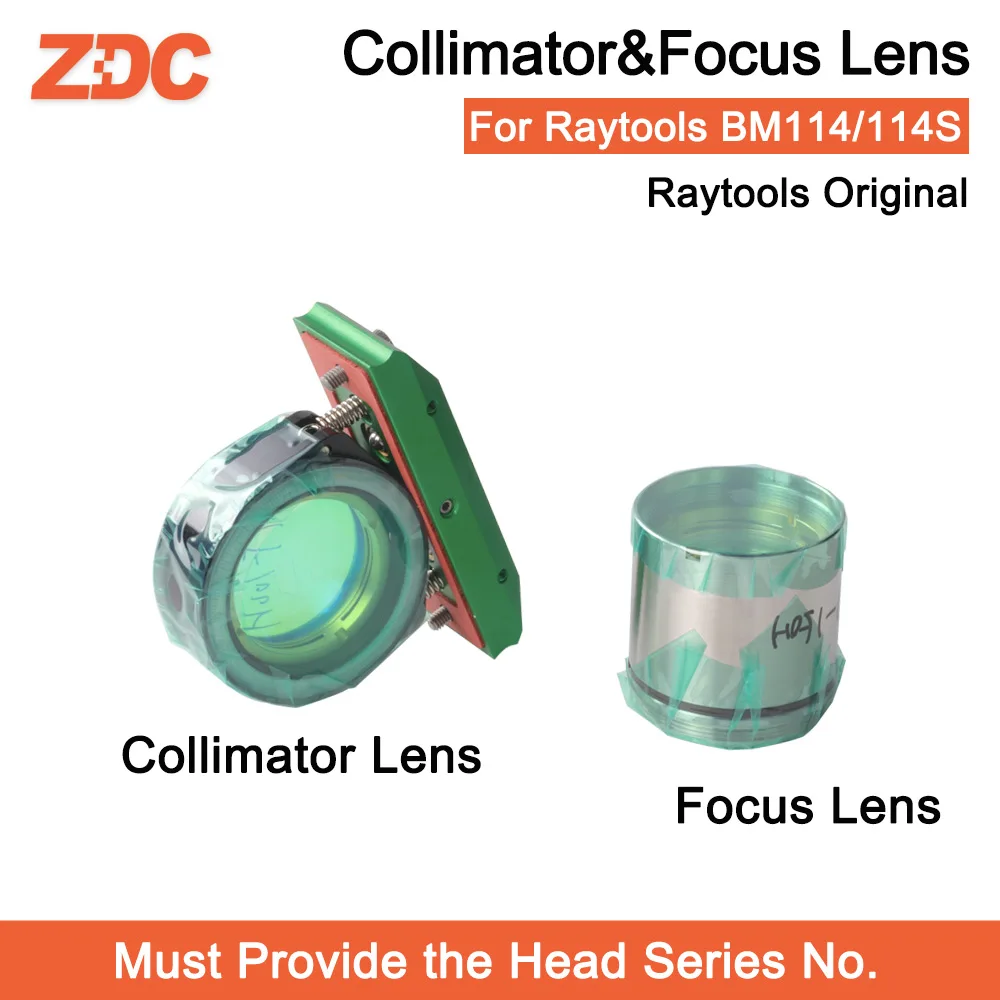 Оригинальные линзы ZDC Raytools BM114 с коллимацией и фокусировкой D37 F100 150 D38.1 F200mm с держателем для объектива для лазерной режущей головки BM114S
Оригинальные линзы ZDC Raytools BM114 с коллимацией и фокусировкой D37 F100 150 D38.1 F200mm с держателем для объектива для лазерной режущей головки BM114S