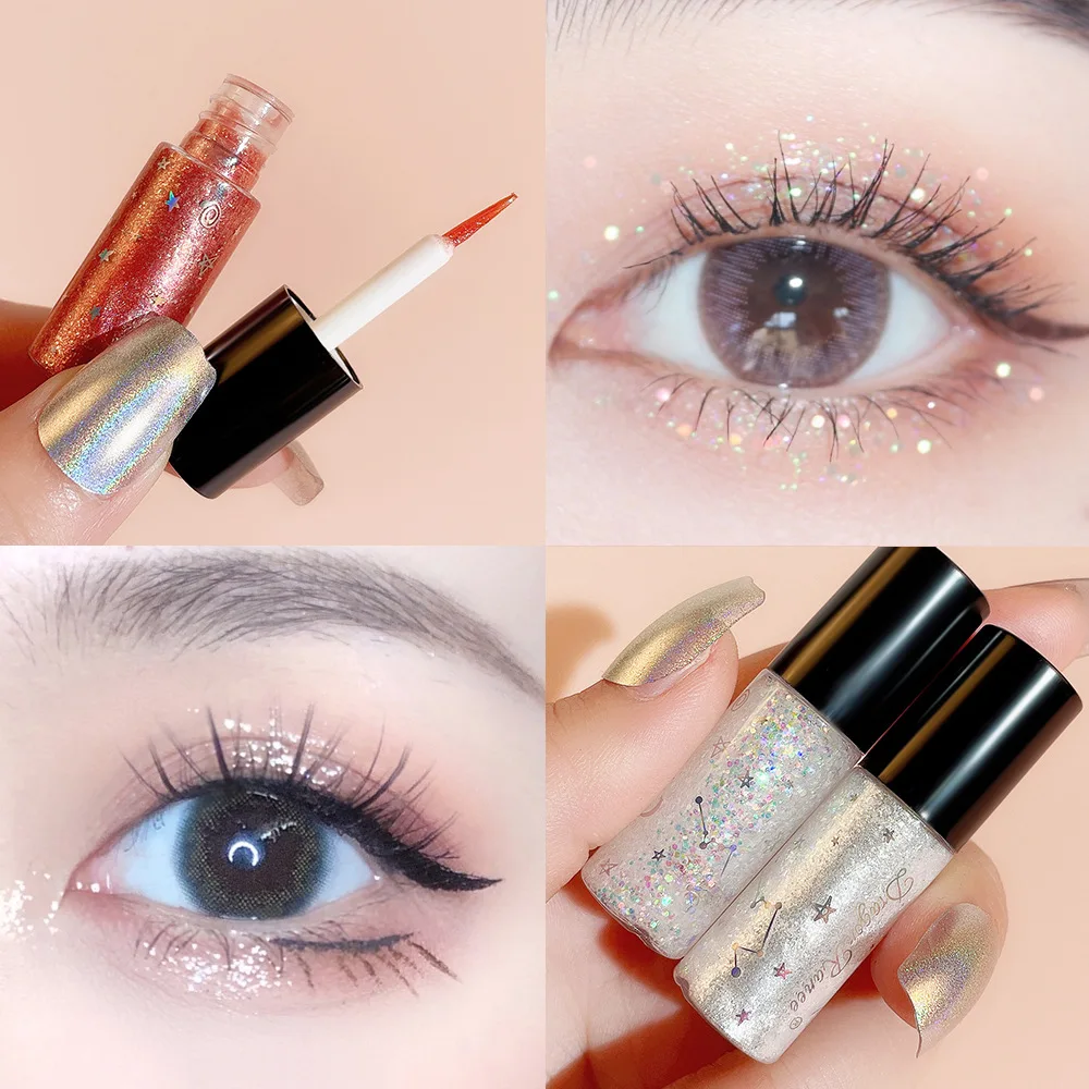 10 Colors Diamond Shining Liquid Eyeliner Pearlescent Glitter Highlight Eye Shadow Liquid Monochrome Lasting Cosmetics Makeup
10 Colors Diamond Shining Liquid Eyeliner Pearlescent Glitter Highlight Eye Shadow Liquid Monochrome Lasting Cosmetics Makeup