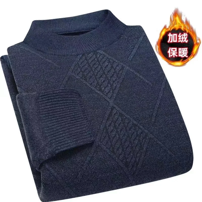 Male Thick Jumpers Knitwear Round Neck Casual Clothing New Men's Autumn Winter Warm Sweater Solid Pullovers Knitted Sweater Men
Male Thick Jumpers Knitwear Round Neck Casual Clothing New Men's Autumn Winter Warm Sweater Solid Pullovers Knitted Sweater Men