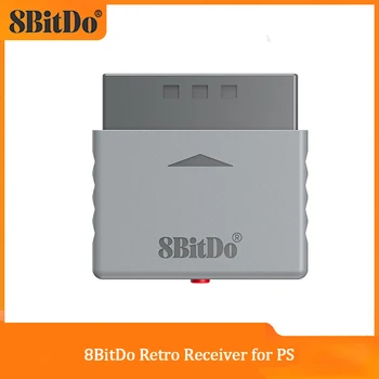 8Bitdo Retro Receiver for PS1 PS2 and Windows, Compatible with Xbox Series Xbox One, Switch Pro and PS5/PS4 Bluetooth Controller