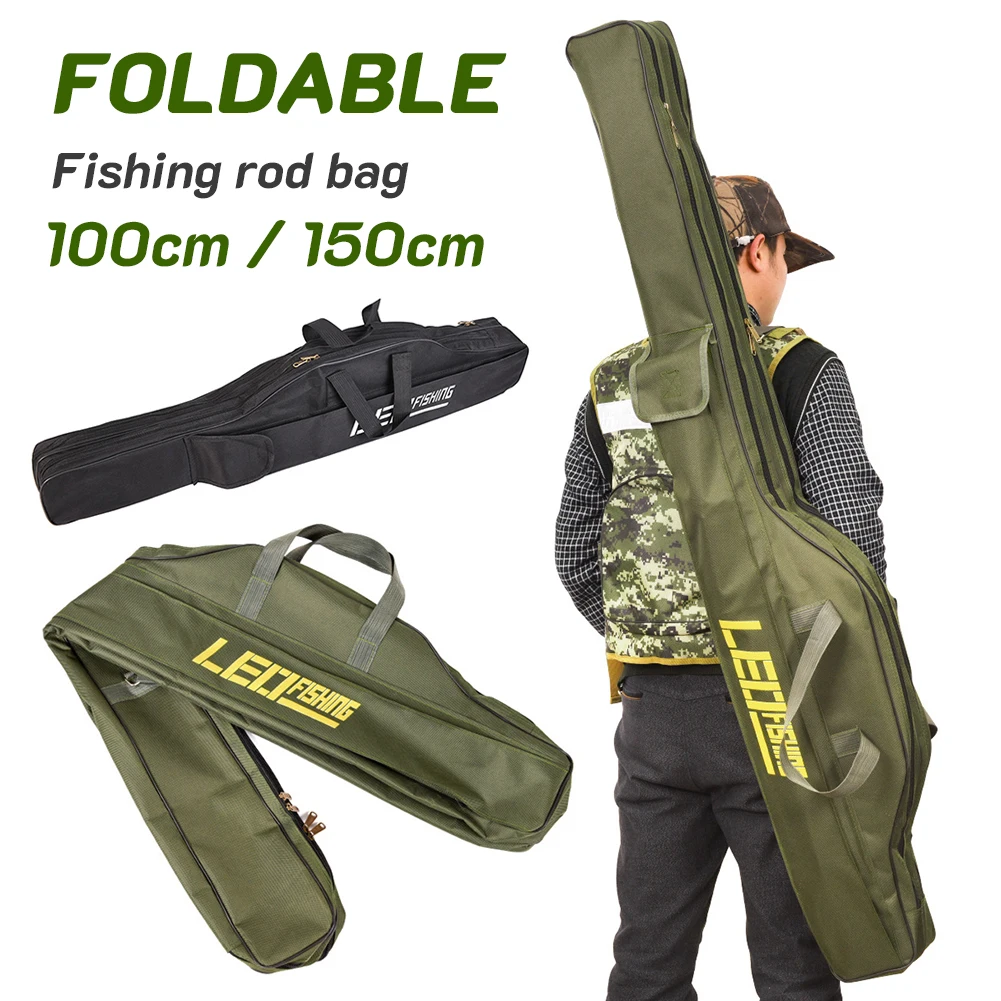 Multifunctional Portable Foldable Fishing Rod Carrier Sport Accessories Large Capacity Fishing Rod Carrier Storage Bag Tools
Multifunctional Portable Foldable Fishing Rod Carrier Sport Accessories Large Capacity Fishing Rod Carrier Storage Bag Tools