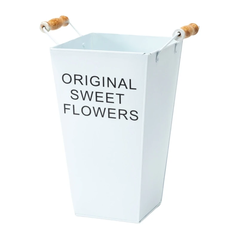 Metal Iron Flower Bucket Flower Arrangement Container Home Garden Office Planter
Metal Iron Flower Bucket Flower Arrangement Container Home Garden Office Planter