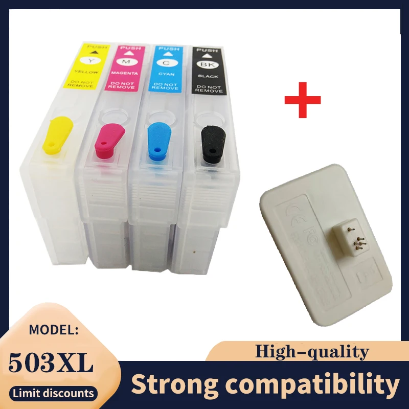 vilaxh For Epson T503XL 503XL T503 503 Refillable Ink Cartridge for EPSON XP-5200 XP-5205 WF-2960 WF-2965DWF Printer
vilaxh For Epson T503XL 503XL T503 503 Refillable Ink Cartridge for EPSON XP-5200 XP-5205 WF-2960 WF-2965DWF Printer