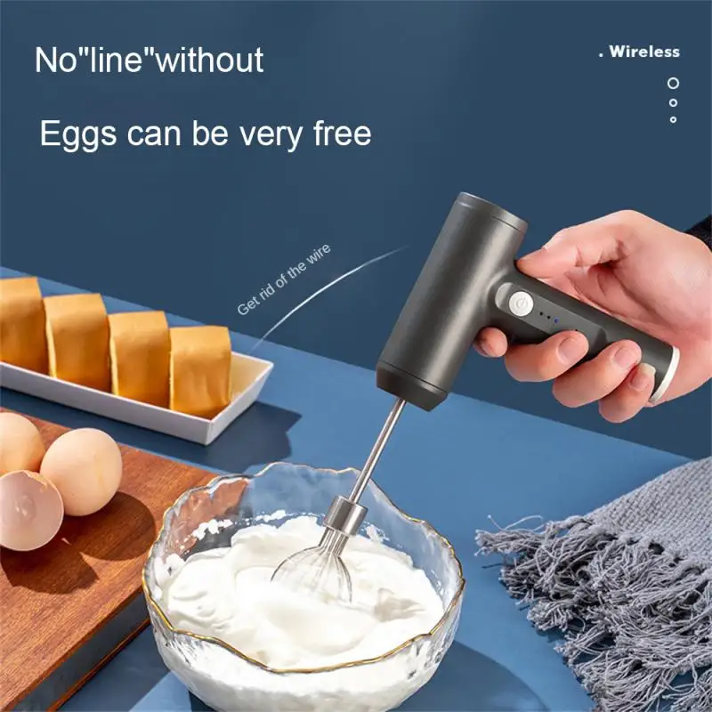 Household USB Rechargeable Multi-function Milk Frother Bakeware Manual Mixer Electric Wireless Egg Beater Semi-automatic
Household USB Rechargeable Multi-function Milk Frother Bakeware Manual Mixer Electric Wireless Egg Beater Semi-automatic