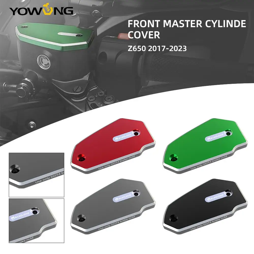 

Moto Front Fluid Reservoir Cover Cylinder Reservoir Brake master Cap For Kawasaki Z650 Z 650 2017 2018-2019-2020-2021-2022-2023