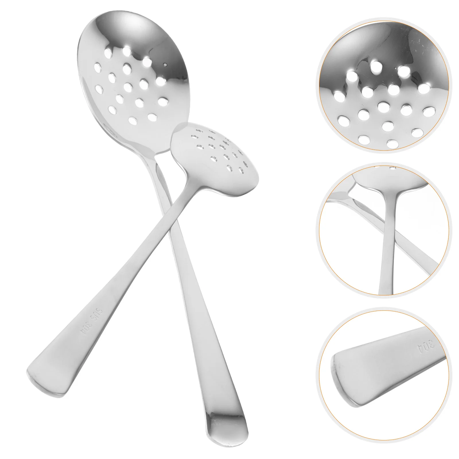 2 Pcs Piercing Kit Stainless Steel Serving Spoon Spoons Multi-use Big Kitchen Tools Set Supplies Cooking Slotted
2 Pcs Piercing Kit Stainless Steel Serving Spoon Spoons Multi-use Big Kitchen Tools Set Supplies Cooking Slotted
