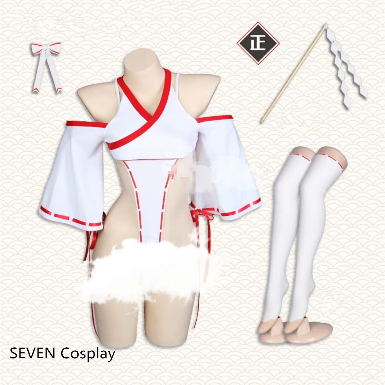 SEVEN Cosplay Original Design Evil Spirits Retreat Miko Kimono Cosplay Costume Woman Lovely Lingeries Photography Sexy Cosplay
SEVEN Cosplay Original Design Evil Spirits Retreat Miko Kimono Cosplay Costume Woman Lovely Lingeries Photography Sexy Cosplay