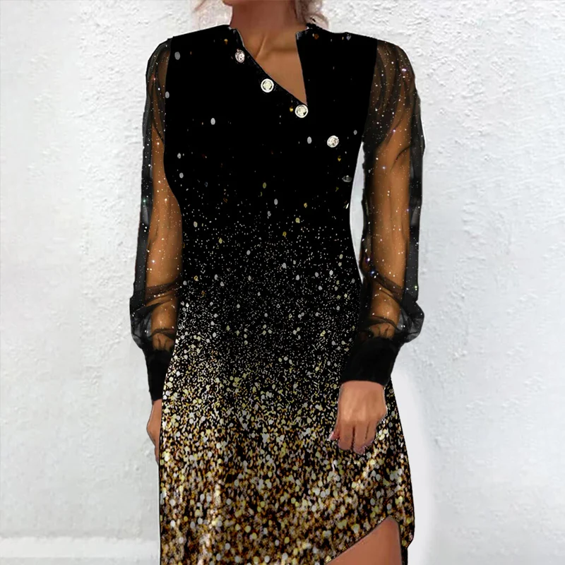 Sexy Printed Long Sleeve Dress for Women Spring Sweet Voile Princess Dress Fashion Summer V-neck Dress Ladies Vestidos 25077
Sexy Printed Long Sleeve Dress for Women Spring Sweet Voile Princess Dress Fashion Summer V-neck Dress Ladies Vestidos 25077
