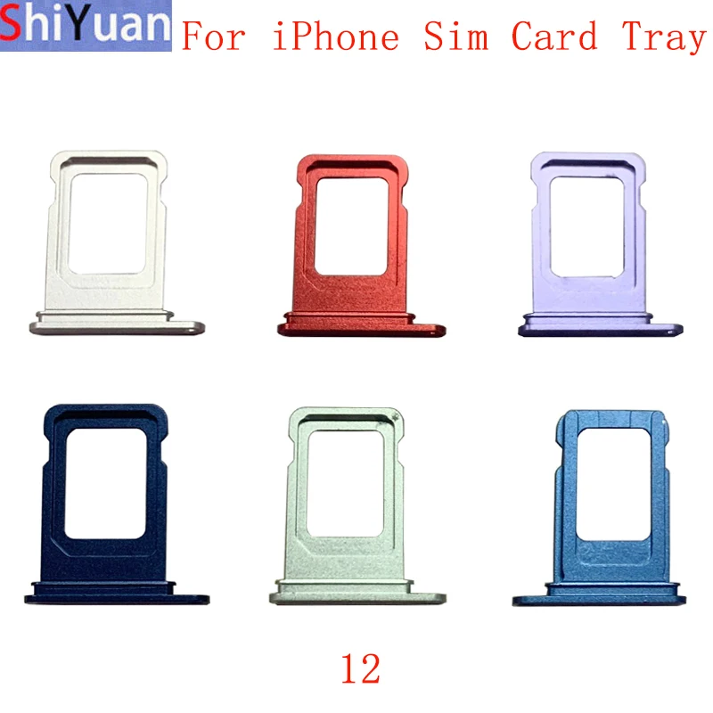SIM Card Tray Slot Holder Adapter Socket For iPhone 12 Dual Single SIM Card Tray Replacement Parts
SIM Card Tray Slot Holder Adapter Socket For iPhone 12 Dual Single SIM Card Tray Replacement Parts