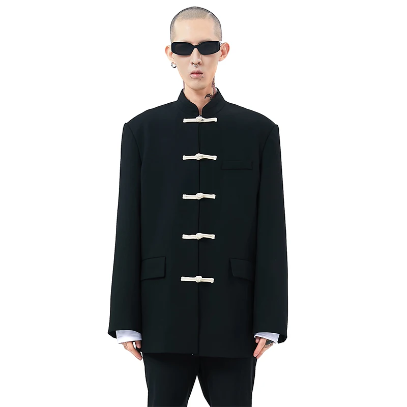 XS-6XL 2022 Men Women New Fashion Stand Collar Design of Small New Chinese Style Pan Buckle Suit Coat Plus Size Singer Costumes
XS-6XL 2022 Men Women New Fashion Stand Collar Design of Small New Chinese Style Pan Buckle Suit Coat Plus Size Singer Costumes
