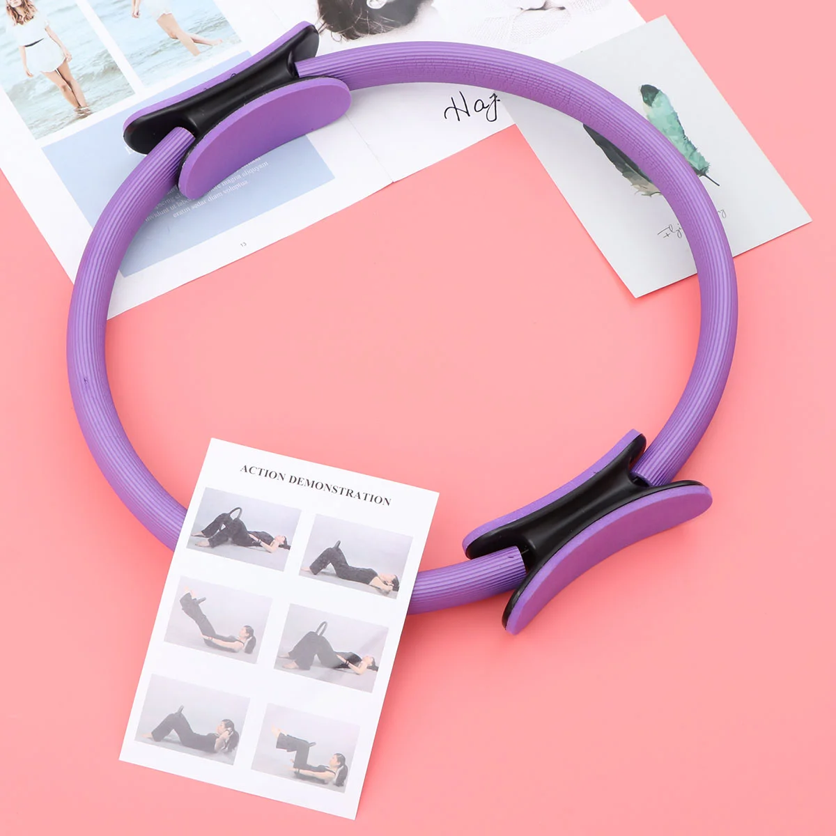 Yoga Circles Body Balance Full Body Toning Fitness Training Circle EVA Yoga Circle Pilates Exercise Ring Fitness 41x38cm
Yoga Circles Body Balance Full Body Toning Fitness Training Circle EVA Yoga Circle Pilates Exercise Ring Fitness 41x38cm