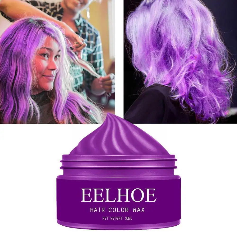 Hair Color Wax 3 Colors Unisex DIY Hair Color Dye Cream Temporary Mud Modeling Wax Color One-time Hair V0S1
Hair Color Wax 3 Colors Unisex DIY Hair Color Dye Cream Temporary Mud Modeling Wax Color One-time Hair V0S1
