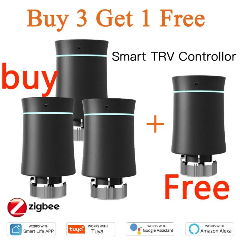 Умный программируемый термостат Tuya ZigBee3.0 TRV, привод радиатора, клапан, терморегулятор, поддержка Alexa Google Home Smart Life
Умный программируемый термостат Tuya ZigBee3.0 TRV, привод радиатора, клапан, терморегулятор, поддержка Alexa Google Home Smart Life