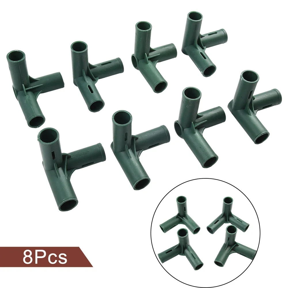 8pcs 19mm Gardening Frame Connector 5 Types PVC Furniture Grade Elbow Fitting For Greenhouse Shed Pipe Fittings Tent Connection
8pcs 19mm Gardening Frame Connector 5 Types PVC Furniture Grade Elbow Fitting For Greenhouse Shed Pipe Fittings Tent Connection