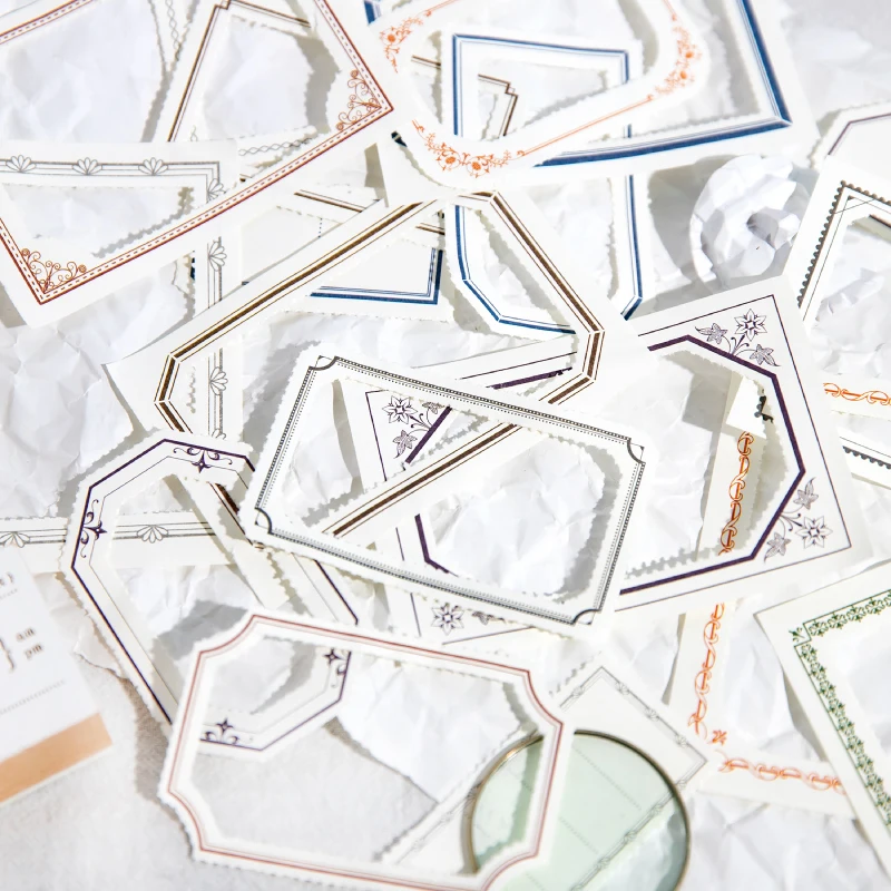 Shanbu 50 sheets Retro Frame Series Memo Pads Light Paper Deco Scrapbooking Vintage Material Paper Collage Junk Journal Photo
Shanbu 50 sheets Retro Frame Series Memo Pads Light Paper Deco Scrapbooking Vintage Material Paper Collage Junk Journal Photo