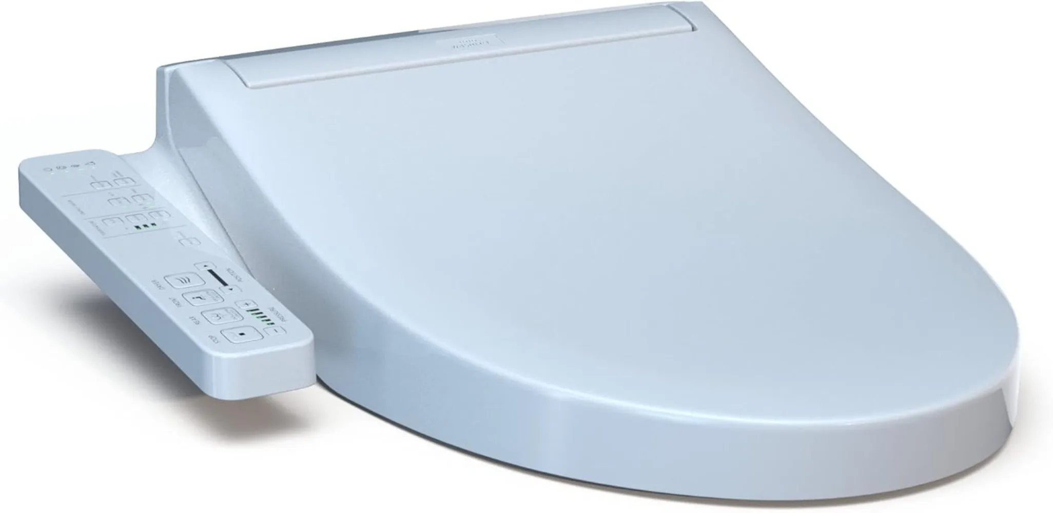 TOTO WASHLET KC2 Electronic Bidet Toilet Seat with Heated Seat and SoftClose Lid, Elongated, Cotton White, KC2Elongated
TOTO WASHLET KC2 Electronic Bidet Toilet Seat with Heated Seat and SoftClose Lid, Elongated, Cotton White, KC2Elongated