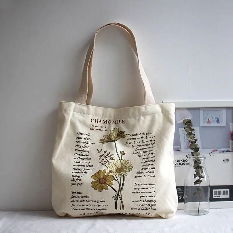 Lady Daisy Canvas Bag Shopper Flower Printed Tote Bag Women Shopper Handbag Girl Shoulder Shopping Bag
Lady Daisy Canvas Bag Shopper Flower Printed Tote Bag Women Shopper Handbag Girl Shoulder Shopping Bag