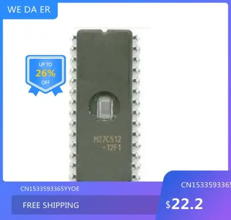 IC new original M27C512-12F1 Free Shipping 
IC new original M27C512-12F1 Free Shipping