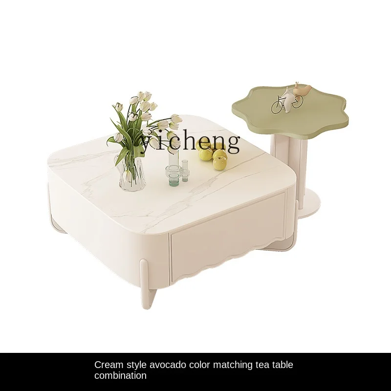ZC Stone Plate TV Cabinet Simple Modern Living Room Home Retractable Color Matching Coffee Table TV Stand 
ZC Stone Plate TV Cabinet Simple Modern Living Room Home Retractable Color Matching Coffee Table TV Stand