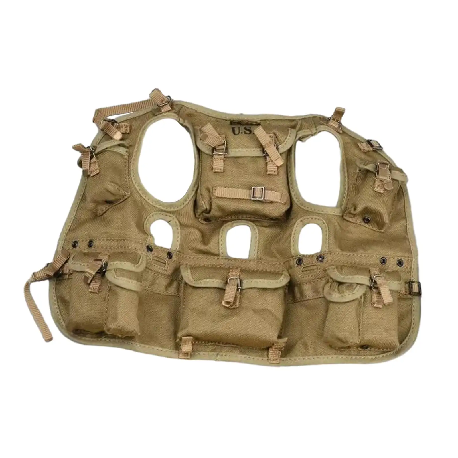 1:6 Scale Miniature Vest Dress up Cosplay Mini Cargo Vest Male Figure Training Vest for 12inch Male Figures Costume Accessories
1:6 Scale Miniature Vest Dress up Cosplay Mini Cargo Vest Male Figure Training Vest for 12inch Male Figures Costume Accessories