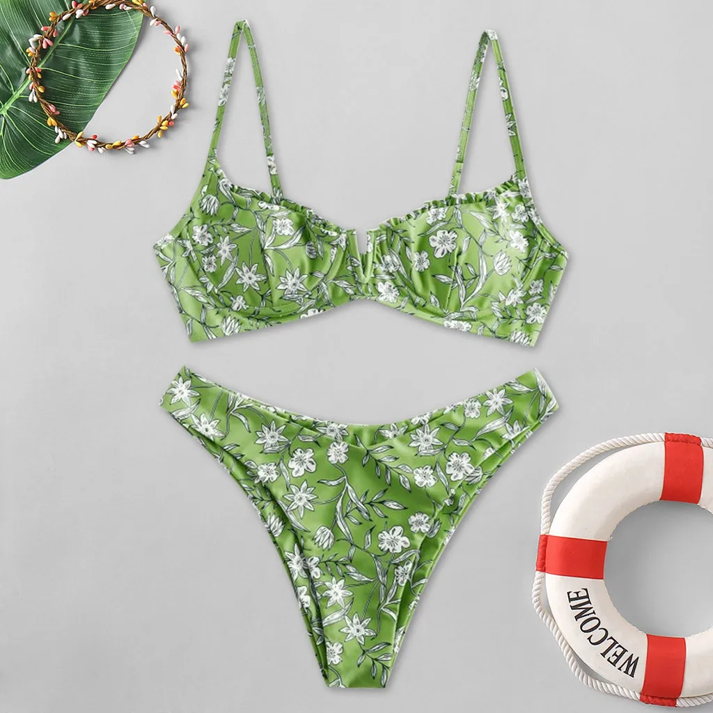 Y2k Floral Print Swimsuit Women Sexy Two Piece Sling Bikini Swimwear Low Collar High Fork Bathing Suit Trajes De Bano Mujer
Y2k Floral Print Swimsuit Women Sexy Two Piece Sling Bikini Swimwear Low Collar High Fork Bathing Suit Trajes De Bano Mujer