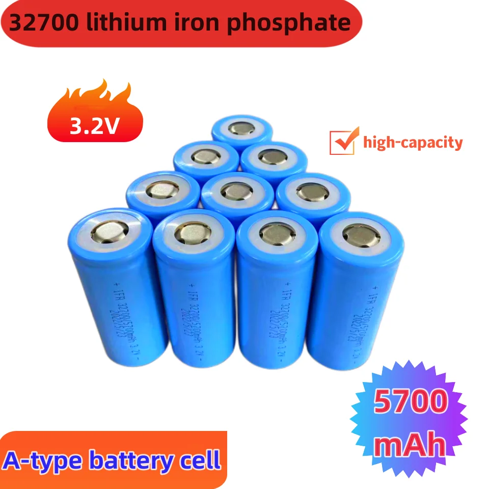 New 3.2V 32700 5700mAh Max 30A Discharge High 12V Rechargeable Batteries For Solar RV Backup Power
New 3.2V 32700 5700mAh Max 30A Discharge High 12V Rechargeable Batteries For Solar RV Backup Power