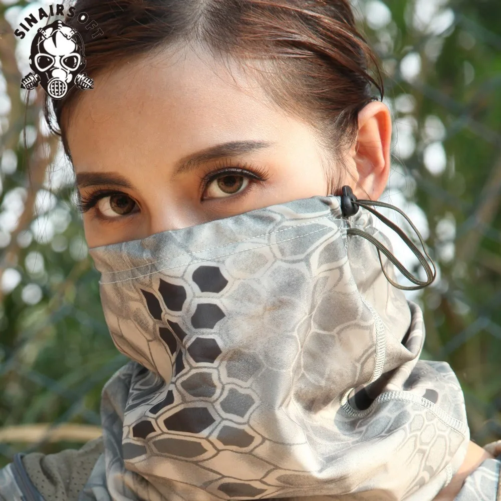 SINAIRSOFT Tactical Camouflage Bandana Cycling Face Mask Neck Gaiter Military Airsoft Headband Balaclava Face Shield Scarf
SINAIRSOFT Tactical Camouflage Bandana Cycling Face Mask Neck Gaiter Military Airsoft Headband Balaclava Face Shield Scarf