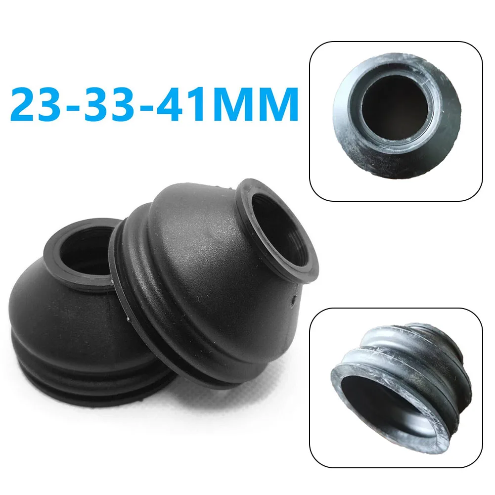 2pcs Ball Joint Boot Suspension Steering Dust Cover Track Tie Rod Linkage Dust Boot Covers Track Rod End Set Kit 23*33*41MM
2pcs Ball Joint Boot Suspension Steering Dust Cover Track Tie Rod Linkage Dust Boot Covers Track Rod End Set Kit 23*33*41MM