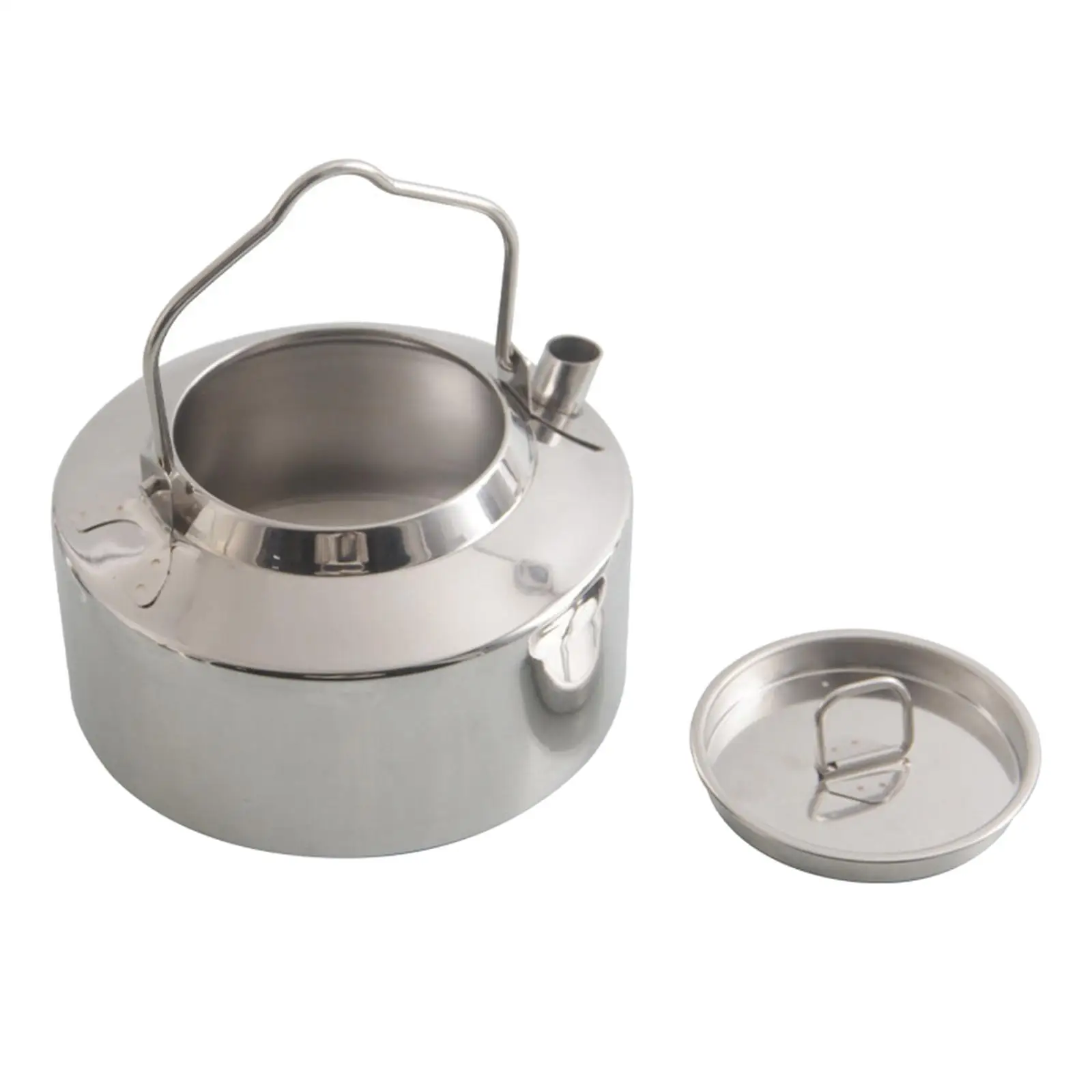 Outdoor Camping Kettle with Folding Handle Teapot Water Kettle for Stoves Top Boiling Water
Outdoor Camping Kettle with Folding Handle Teapot Water Kettle for Stoves Top Boiling Water