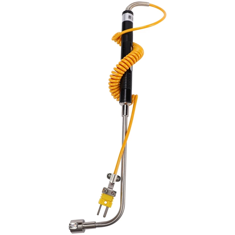 5X NR-81533B K Type Sensor Right Angle Surface Temperature Probe High Temperature Thermocouple -50 To 500℃
5X NR-81533B K Type Sensor Right Angle Surface Temperature Probe High Temperature Thermocouple -50 To 500℃