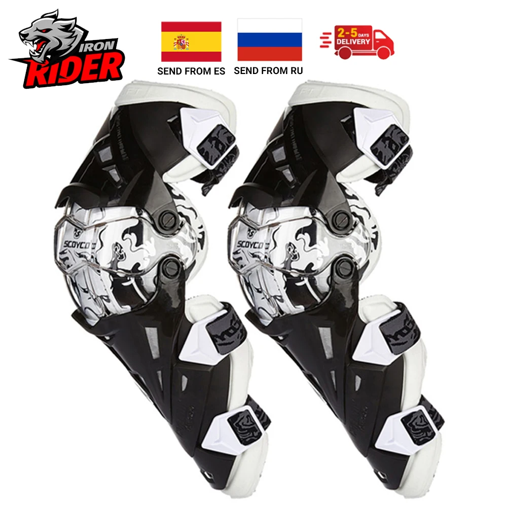 SCOYCO Motorcycle Knee Pads Off-Road Riding Motorbike CE Protective Gear Men Racing Motocross Knee Protector Safety Gears
SCOYCO Motorcycle Knee Pads Off-Road Riding Motorbike CE Protective Gear Men Racing Motocross Knee Protector Safety Gears