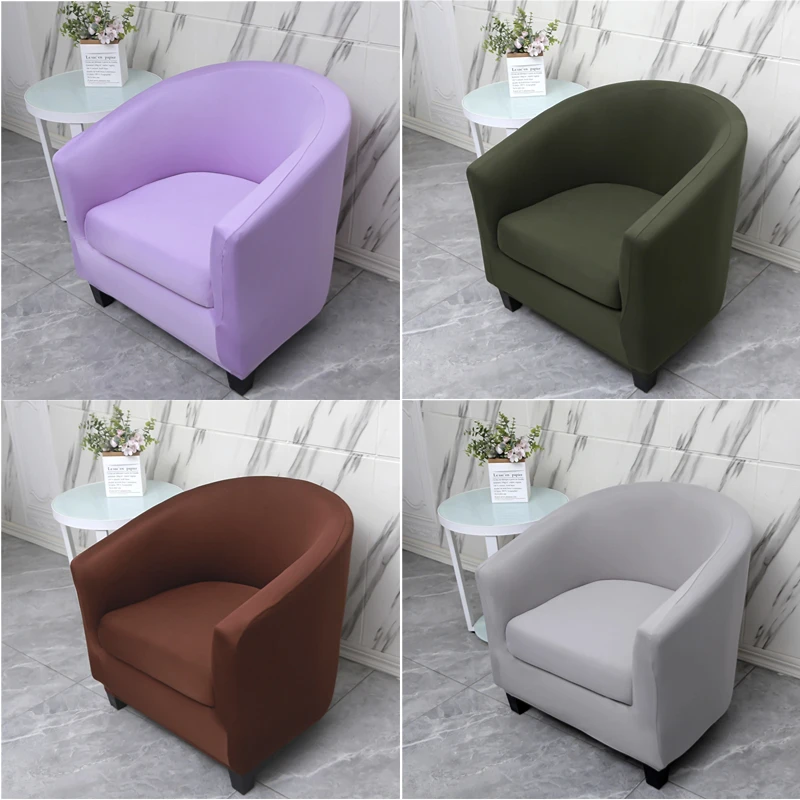 Elastic Single Sofa Cover Solid Color Club Armchair Slipcover for Living Room All-inclusive Seat Tub Couch Cover Cushion Covers
Elastic Single Sofa Cover Solid Color Club Armchair Slipcover for Living Room All-inclusive Seat Tub Couch Cover Cushion Covers