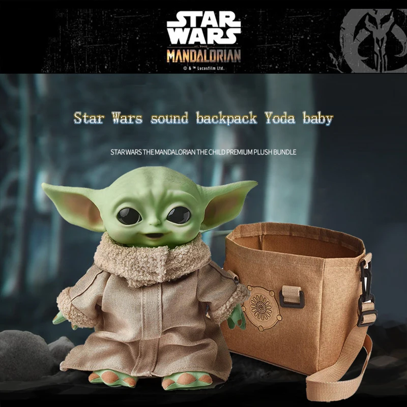 Disney Authorized Star Wars Mannoda Baby Yoda--grogu Kawaii Plush Toy With Sound Effect Retro Backpack Children's Christmas Gift
Disney Authorized Star Wars Mannoda Baby Yoda--grogu Kawaii Plush Toy With Sound Effect Retro Backpack Children's Christmas Gift