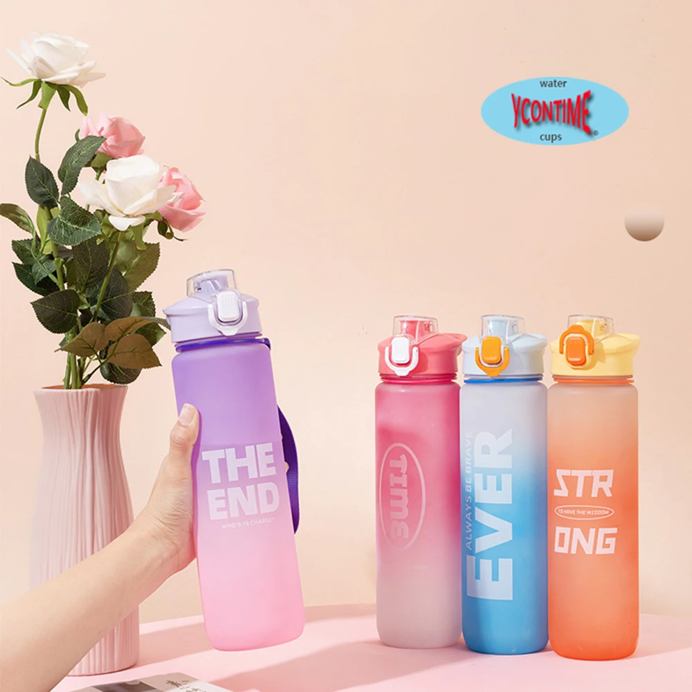YCONTIME 1000ML Water Bottle Motivational Sport Water Bottle Leak-proof Drinking Bottles Outdoor Travel Fitness Jugs For Kitchen
YCONTIME 1000ML Water Bottle Motivational Sport Water Bottle Leak-proof Drinking Bottles Outdoor Travel Fitness Jugs For Kitchen