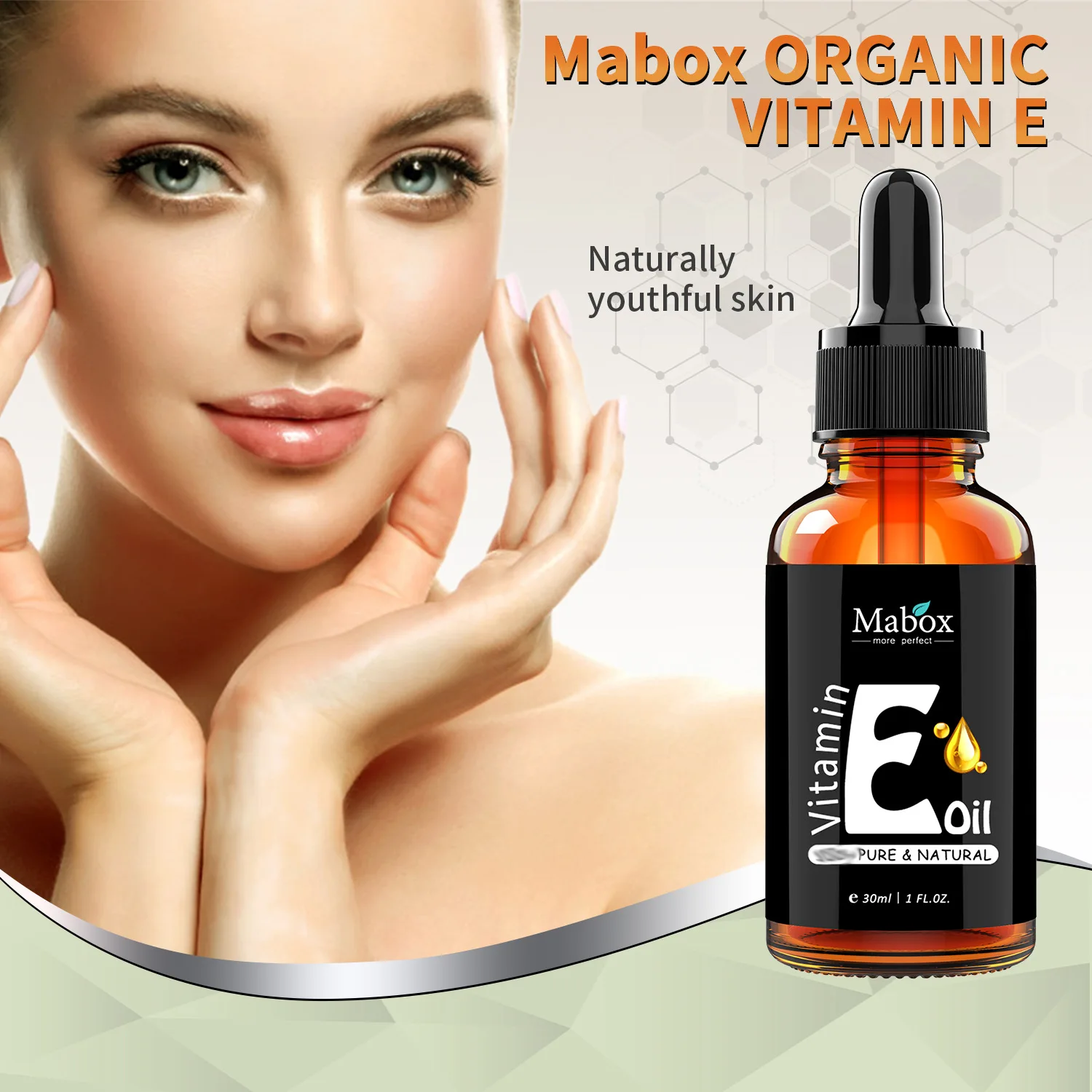 30ml Professional Anti-aging Vitamin E Oil Serum For Whitening Skin Reduces Wrinkles Face Fades Dark Spot and Circles Under Eye
30ml Professional Anti-aging Vitamin E Oil Serum For Whitening Skin Reduces Wrinkles Face Fades Dark Spot and Circles Under Eye