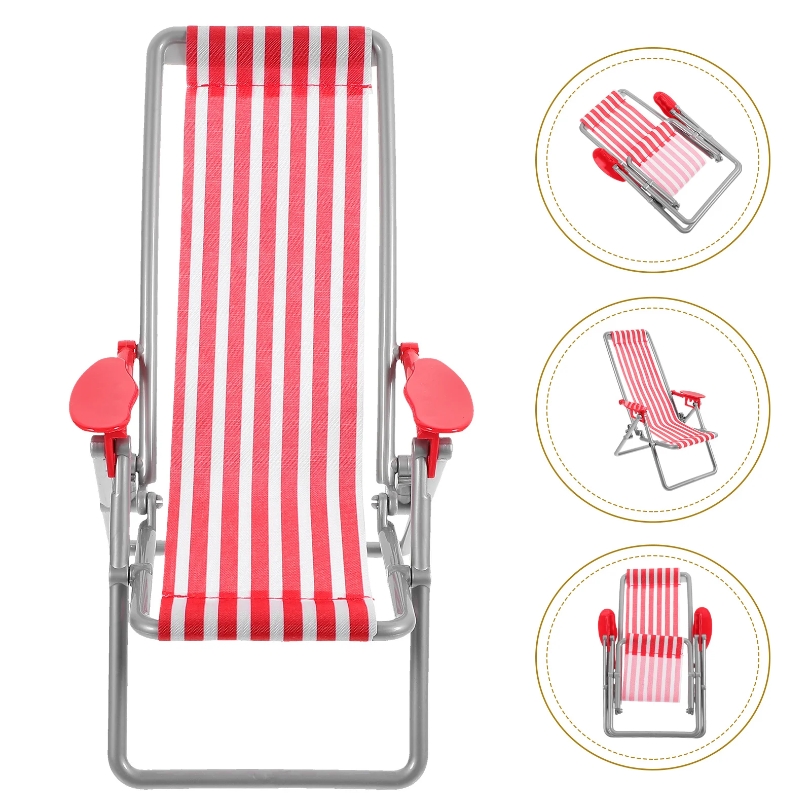 Chair Model House Beach Mini Toys Chaise Lounge Cloth Plastic Miniature Deck Prop
Chair Model House Beach Mini Toys Chaise Lounge Cloth Plastic Miniature Deck Prop