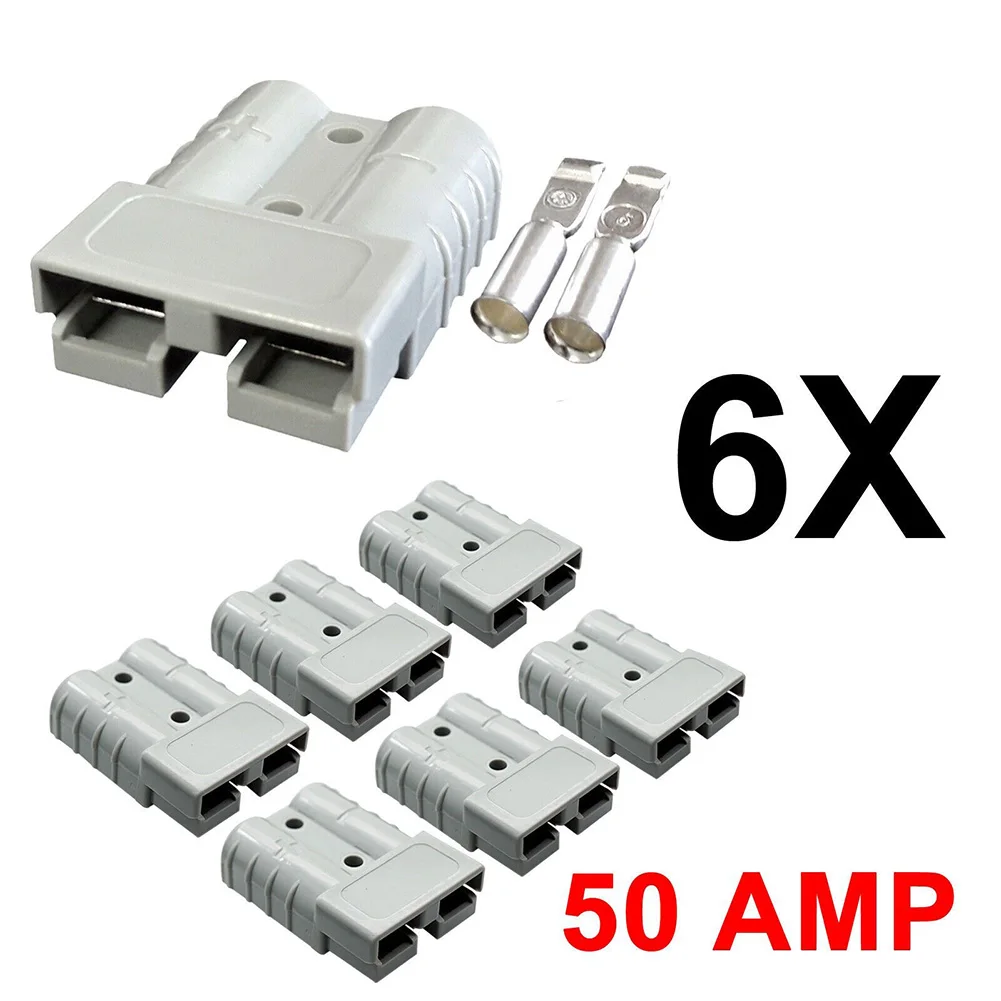 50A Connector For Anderson Style Plug Connectors DC Power Solar High Current Plug For Electric Car Battery Charging Adapter
50A Connector For Anderson Style Plug Connectors DC Power Solar High Current Plug For Electric Car Battery Charging Adapter