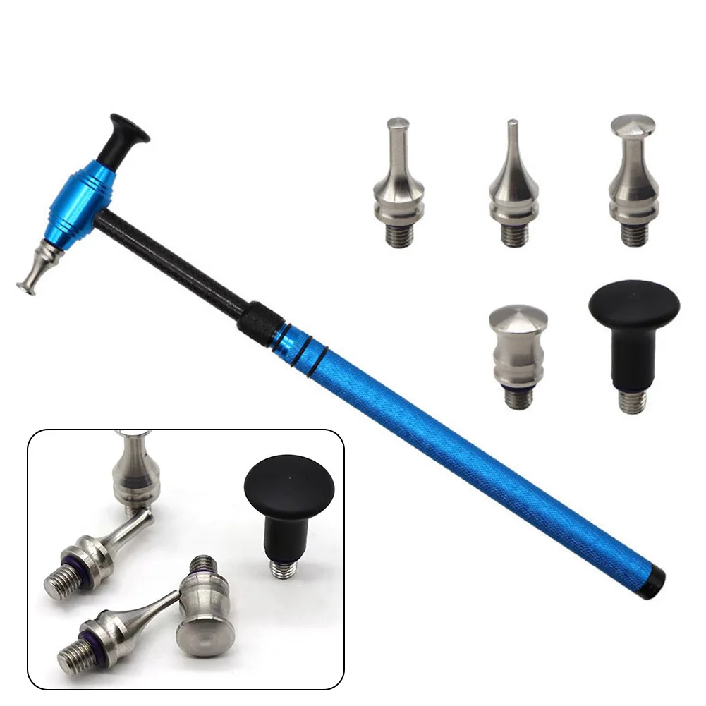 1x Universal Aluminum Alloy Paintless Car Body Dent Tap Down Pen Ding Hammer Hail Removal Dent Repair Tools Car Accessories
1x Universal Aluminum Alloy Paintless Car Body Dent Tap Down Pen Ding Hammer Hail Removal Dent Repair Tools Car Accessories