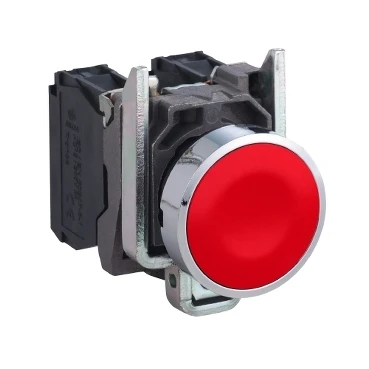 XB4BA45 XB4BA45 = ZB4BZ105 + ZB4BA4 кнопка, Harmony XB4, металл, флеш, красный, 22 мм, пружинный возврат, без маркировки, 1NO + 1NC
XB4BA45 XB4BA45 = ZB4BZ105 + ZB4BA4 кнопка, Harmony XB4, металл, флеш, красный, 22 мм, пружинный возврат, без маркировки, 1NO + 1NC