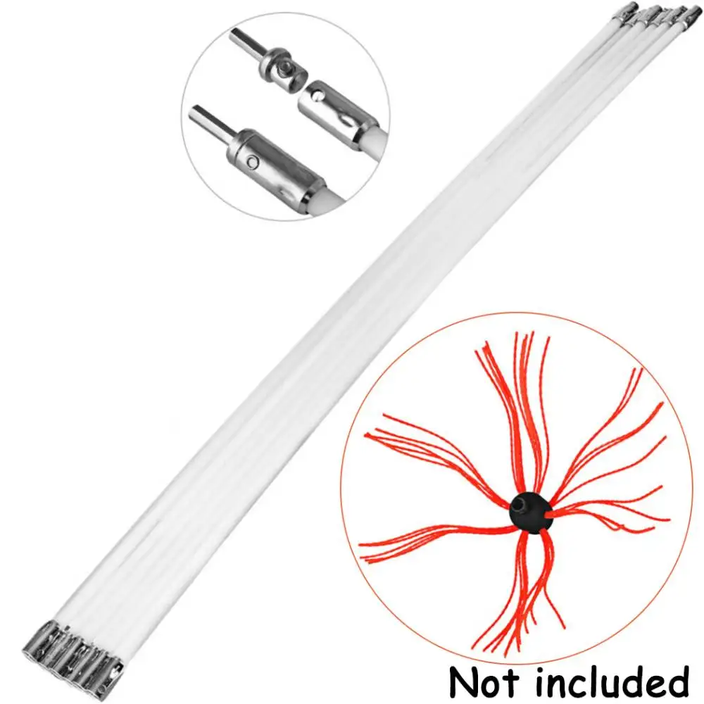 Kits Rod 10FT Pratical 3pcs/Set Accessories Whip Cleaner Cleaning Brush Flue Sweep Fireplace Flexible Brand New
Kits Rod 10FT Pratical 3pcs/Set Accessories Whip Cleaner Cleaning Brush Flue Sweep Fireplace Flexible Brand New