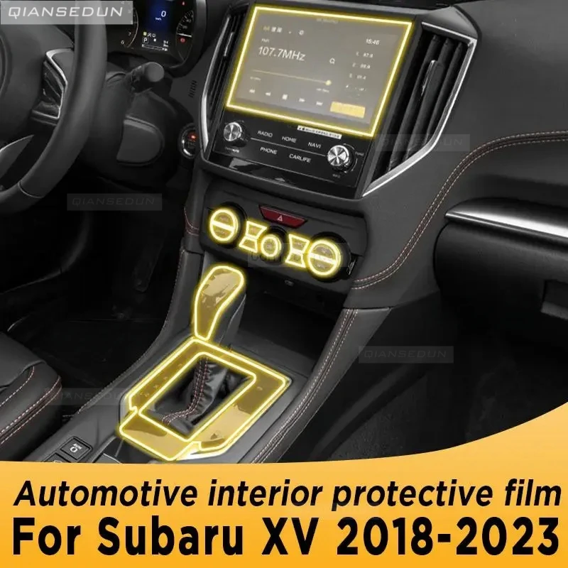 For Subaru XV 2018-2023 2022 Gearbox Panel Navigation Screen Automotive Interior TPU Protective Film Cover Anti-Scratch Sticker
For Subaru XV 2018-2023 2022 Gearbox Panel Navigation Screen Automotive Interior TPU Protective Film Cover Anti-Scratch Sticker