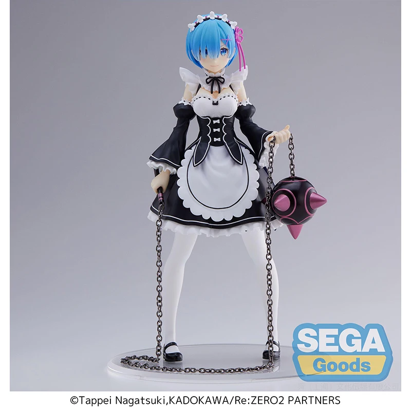 

SEGA Original Re:Life in a different world from zero Rem Anime Collection Figure Model ornament Kids toy Christmas birthday gift