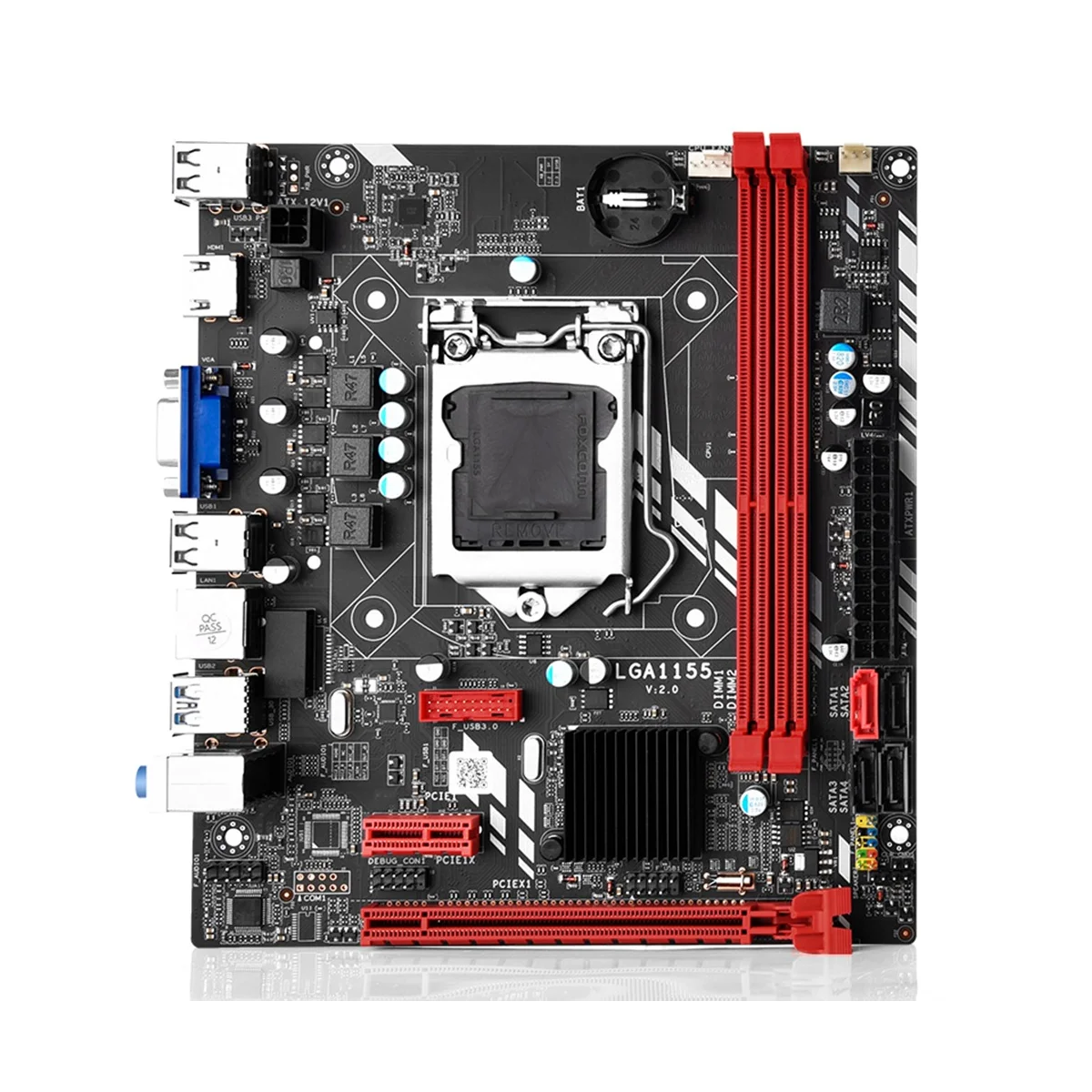 B75M Desktop Motherboard LGA 1155 for I3 I5 I7 CPU 3XUSB 3.0 SATA 3.0 Up to 16GB Support DDR3 Memory
B75M Desktop Motherboard LGA 1155 for I3 I5 I7 CPU 3XUSB 3.0 SATA 3.0 Up to 16GB Support DDR3 Memory