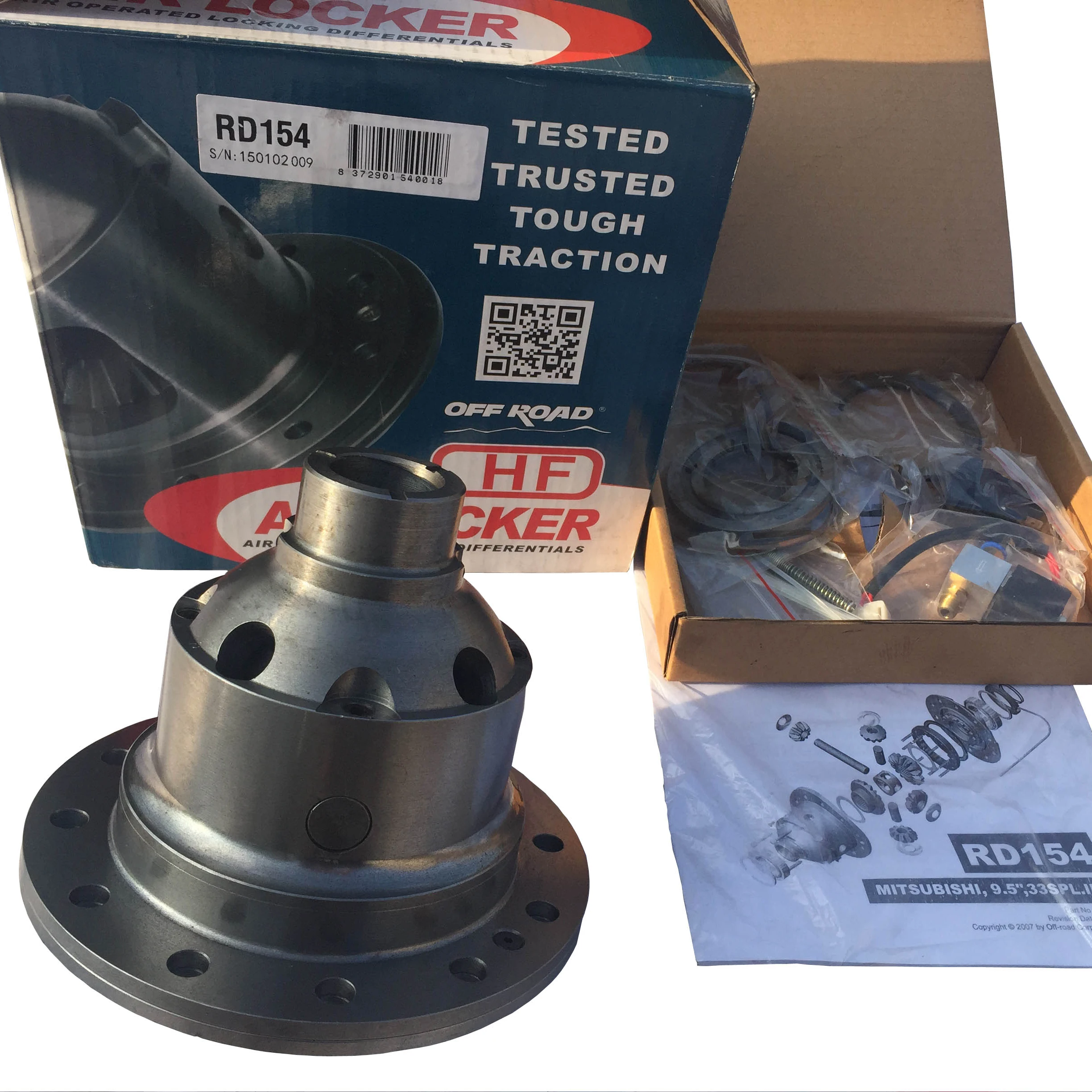 Portable and easy to install HF RD154 air lock differential for multi-clock models
Portable and easy to install HF RD154 air lock differential for multi-clock models
